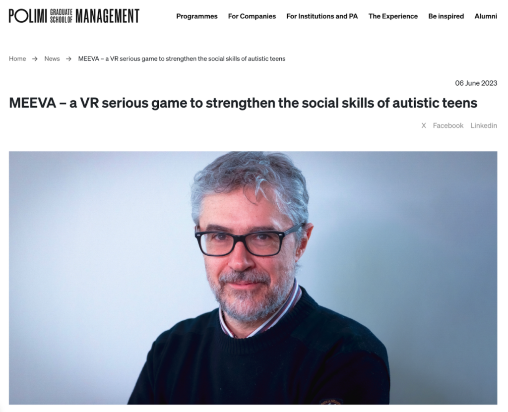 Graduate School of Management del Politecnico di Milano intervista Elio Salvadori