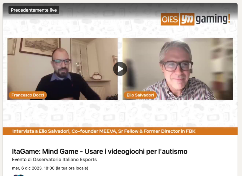 Elio Salvadori ospite del podcast ItaGame